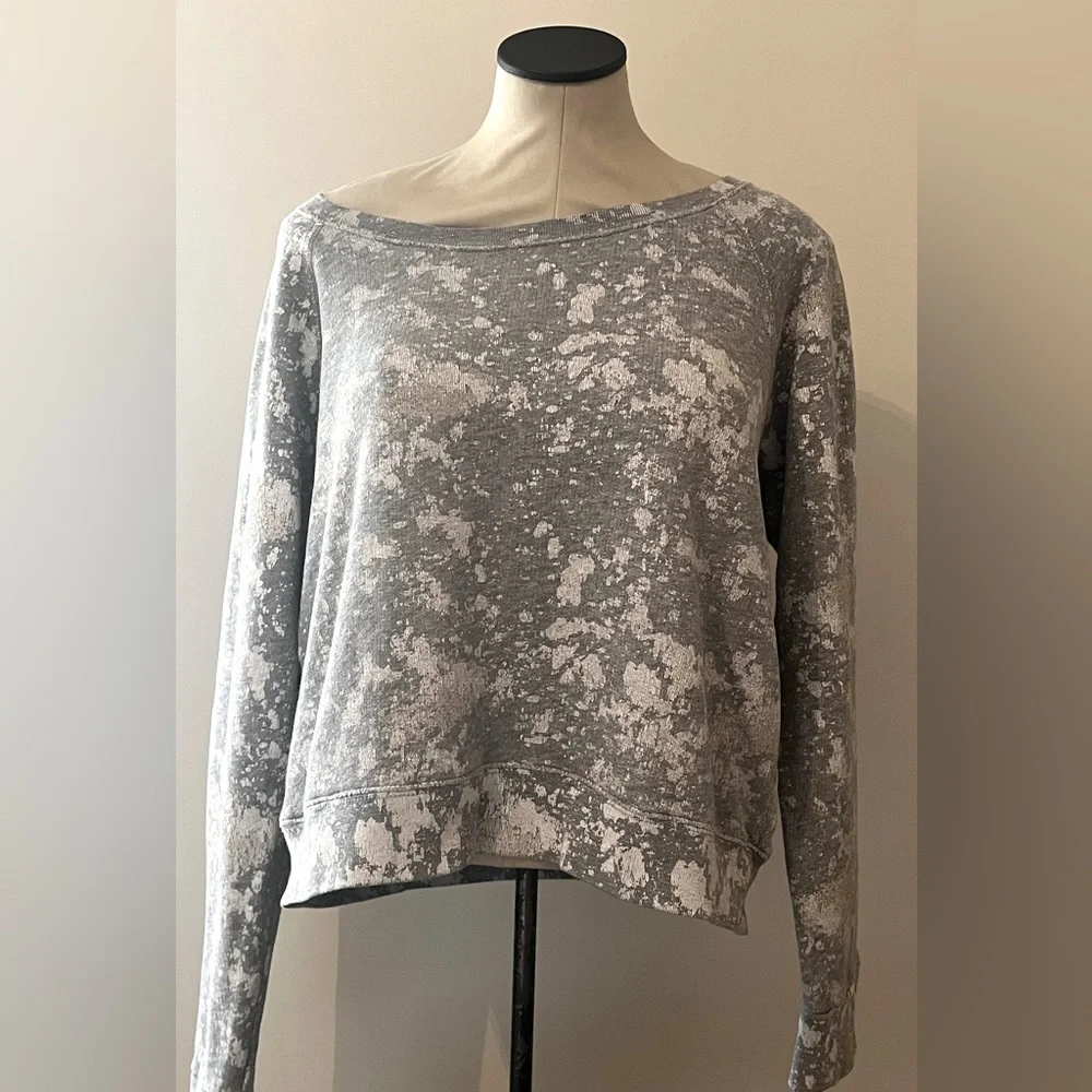 JCrew cropped sweatshirt, Size L - Picture 1 of 3